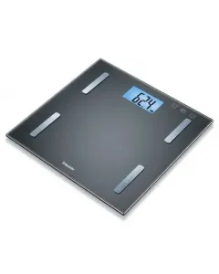 Pèse-personne impédancemètre 180kg Gris