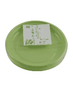 Assiette vert clair Ø17cm