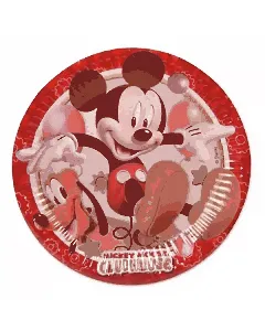 Assiette en carton Ø23cm Party