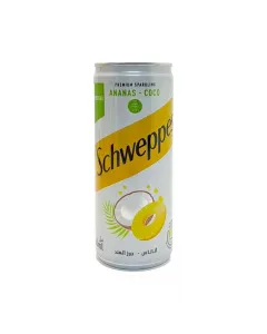 Schweppes ananas noix de coco