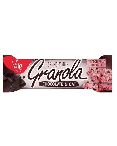 Barre de granola avoine et chocolat Crunchy