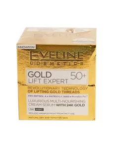 Crème visage raffermissante luxuriante avec or 24k 40+