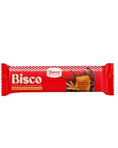 Biscuits fourrés à la crème goût chocolat Bisco