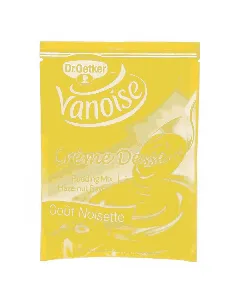 Crème pâtissière noisettes