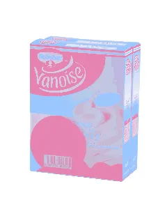 Lot de 2 paquets de crème chantilly