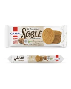 Biscuit sablé à la noix de coco