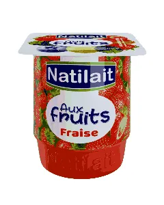 Yaourt aux fruits fraise