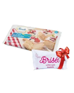 Pâte feuilletée + pâte brisée