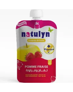 Compote pomme fraise