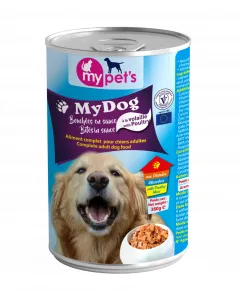 Aliments pour chiens à la volaille