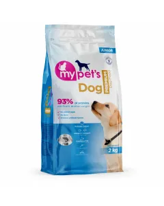 Croquettes premium pour chiens juniors au poisson