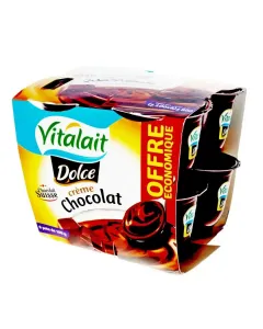 Pack de crèmes desserts Dolce Liégeois chocolat Suisse
