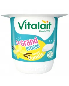 Yaourt le grand brassé saveur vanille