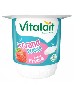 Yaourt le grand brassé saveur fraise