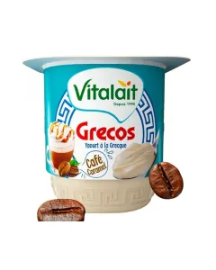 Yaourt à la grecque café caramel Grecos