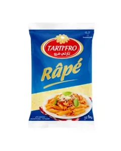 Préparation alimentaire râpé