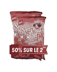 Lot de 2 sachets de Chips de pomme de terre