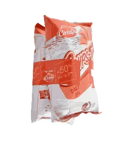 Lot de 2 sachets de pommes chips au sel