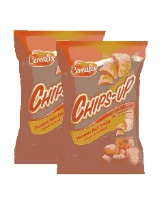 Lot de 2 sachets chips saveur fromage