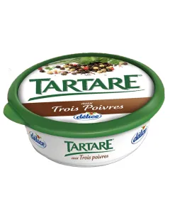 Fromage tartare trois poivres