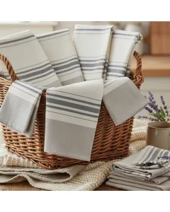 Lot de 6 serviettes de table ROYAL HOME