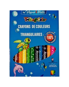 Crayons de couleurs triangulaires 12/18 TriangColor