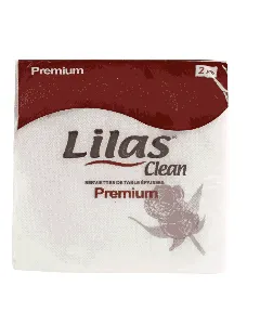 Serviettes de table 2 plis 30x30cm