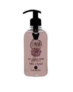 Gel lavant mains parfum rose