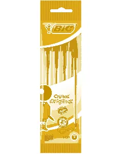 Pochette de 4 stylos à bille Cristal Original vert