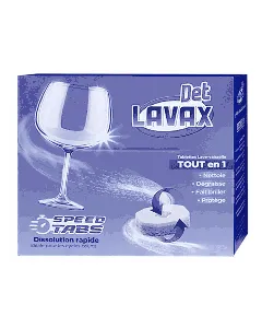 Tablettes lave vaisselle Lavax + 10 gratuits
