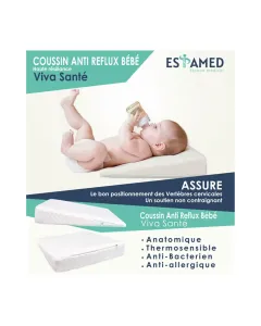Oreiller pour bébé anti reflux