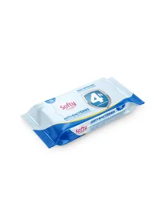 Lot de 3 lingettes antibactériennes