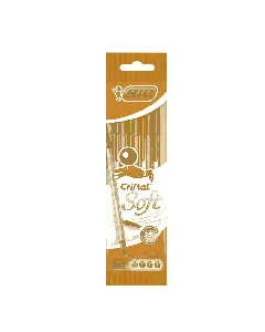 Pochette de 4 stylos à bille BIC Cristal Soft 