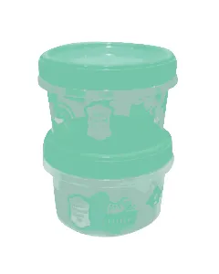 Boite de conservation décorée