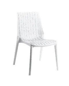 Chaise Cross blanc
