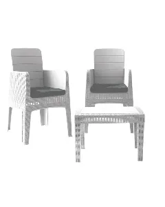 Salon Marichel blanc