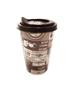 Mug à café avec couvercle