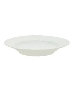 Assiette creuse vendange 22cm blanche