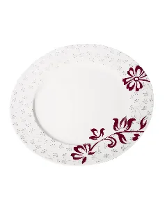 Assiette plate  Alizée Perle Ø27cm 