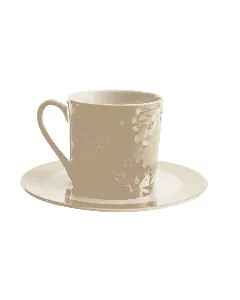 Tasse et sous tasse à café Liberty 