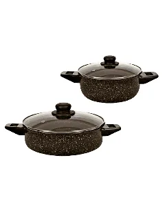 Lot de faitout 20cm + faitout bas 24cm