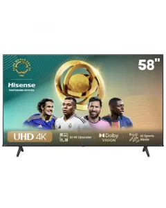 Téléviseur 58" Smart Google TV Noir
