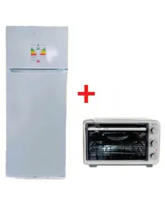 Pack de Réfrigérateur 2portes 225L + Four 36L