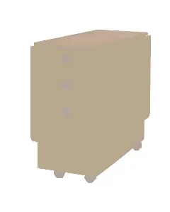 Table pliante à tiroirs SOTUFAB