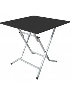 Table pliante carré noir SOTUFAB