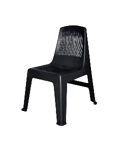 Chaise chilling noire