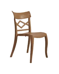 Chaise Amiral losange brun SOTUFAB