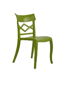 Chaise Amiral losange vert olive SOTUFAB