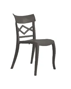 Chaise Amiral losange wengue  SOTUFAB