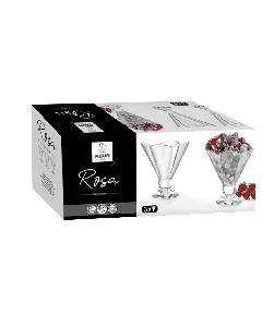 Coffret de coupes à dessert Rosa